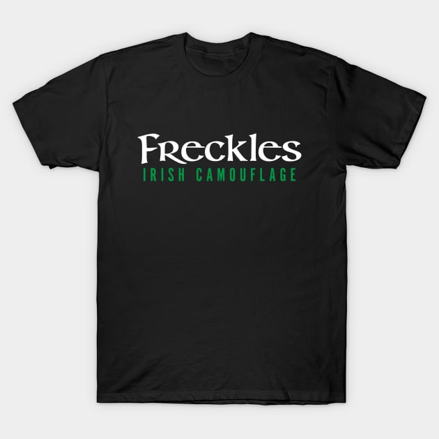 Freckles Irish Camouflage T-Shirt by Celtic Folk